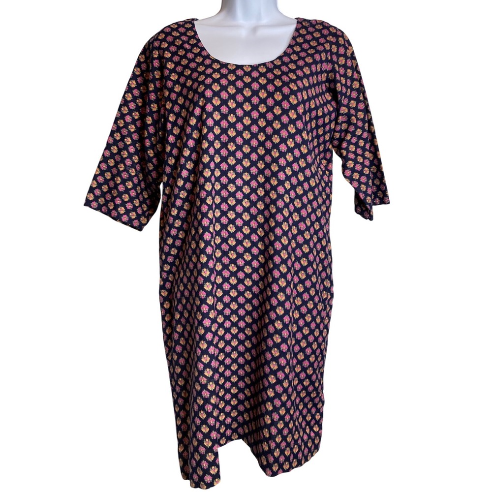 Boho Womens Ditsy Floral Print Dress Est Size L/XL Cottagecore Indie Festival